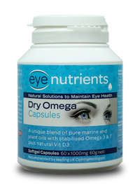 Eye Nutrients - Dry Omega Capsules, 60 x 1000mg